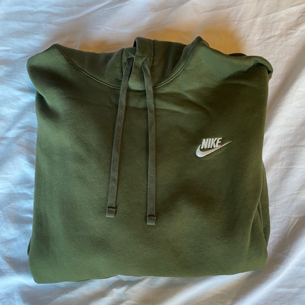 Green Nike Hoodie